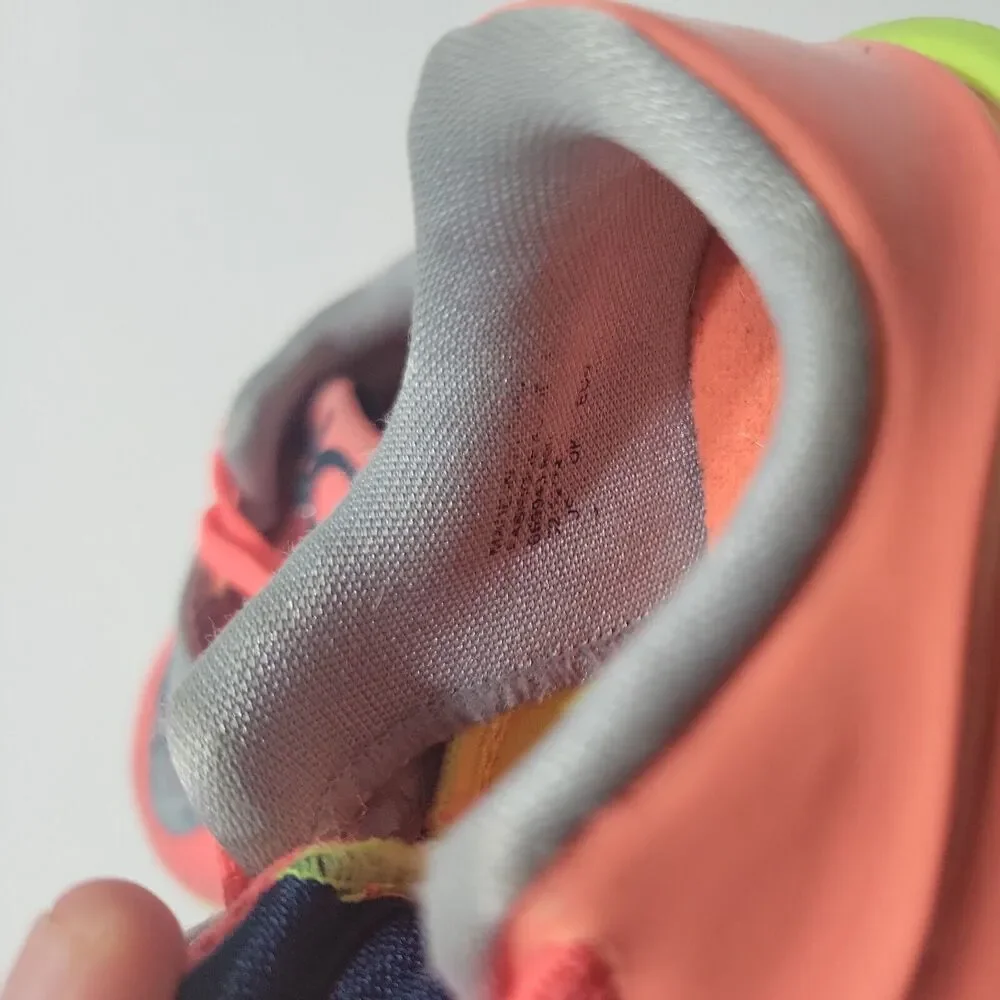 Nike Flex Girls 5 Child Sneakers Lace Up Hook Loop‎
